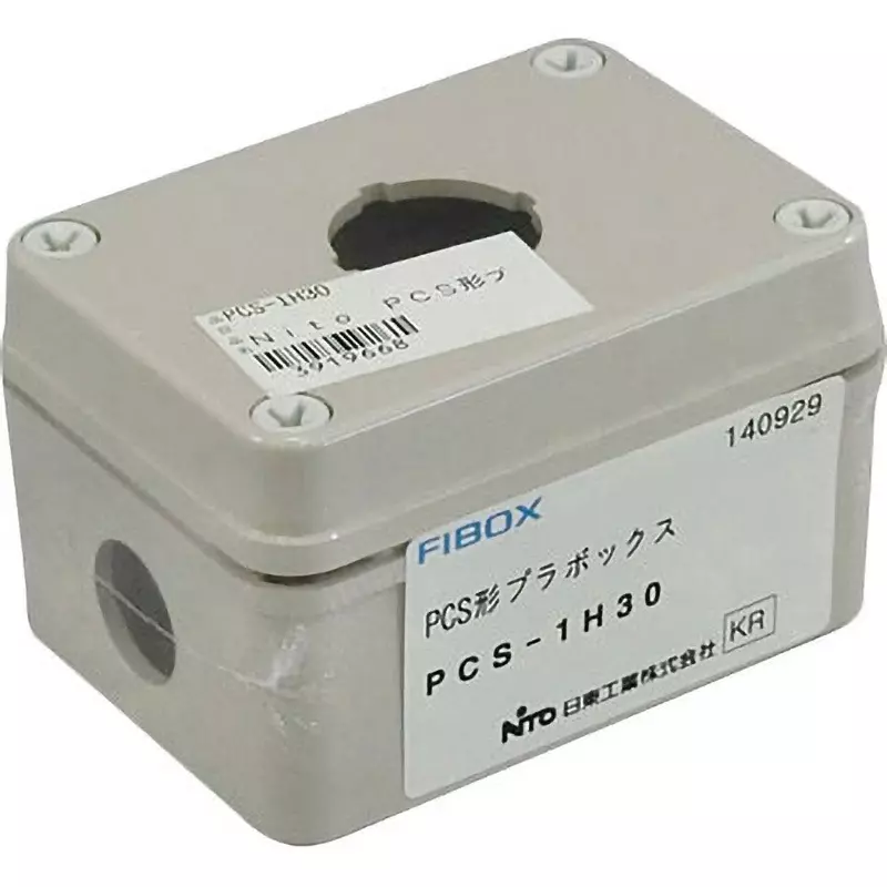 NITTO KOGYO Plastic Box PC + PBT Resin 59 mm Effective Depth, PCS-1H30