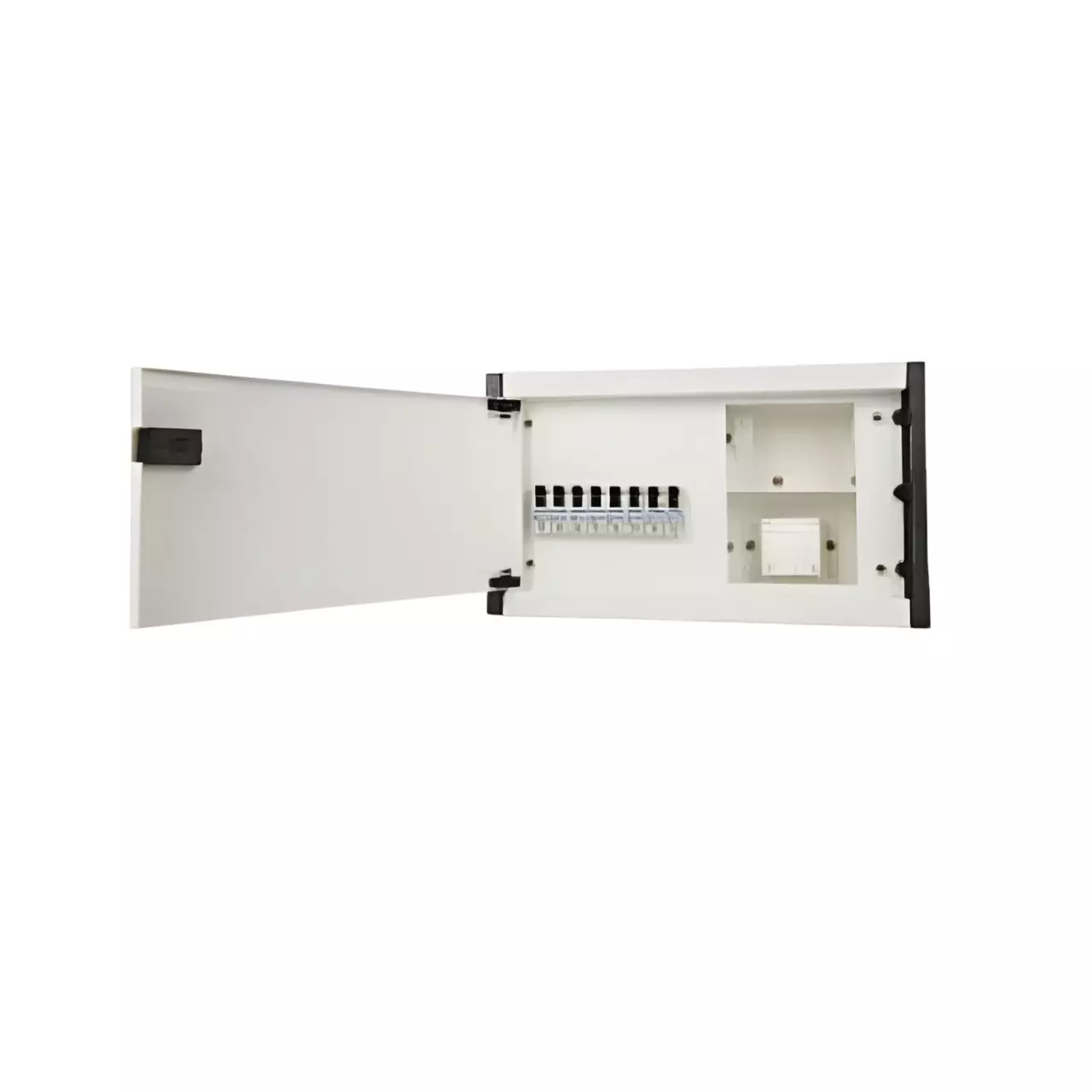 Benlo MCB Distribution Board Single Phase Neutral TV/Telephone DB 8 Way, 70080 (Without MCB)
