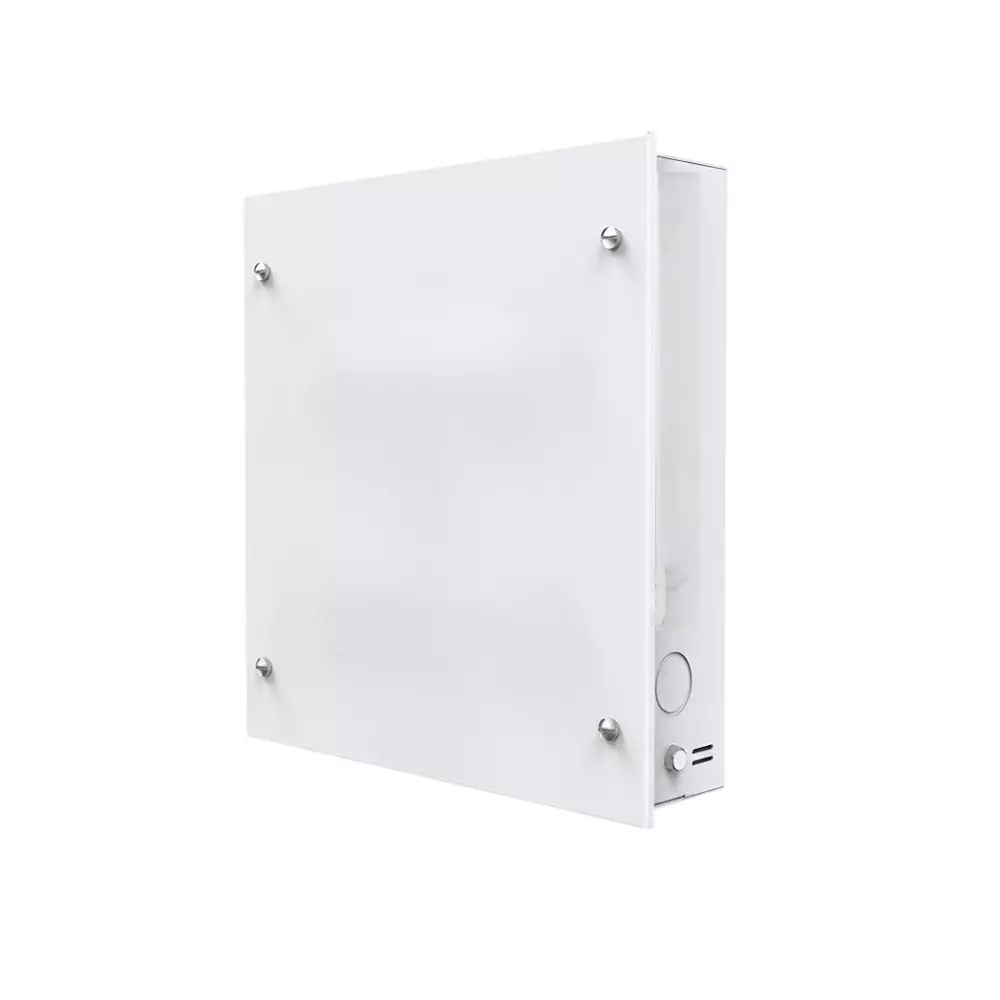 Goldmedal Air Distribution Board 4 Way Single Door White 4 Module (Incomer) + 4+4+4 Module (Outgoing) Metal, 07011