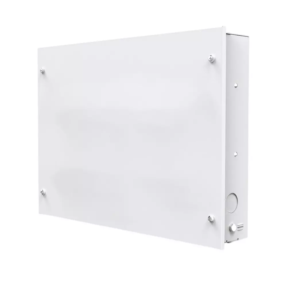 Goldmedal Air Distribution Board 12 Way Single Door White 8 Module (Incomer) + 12+12+12 Module (Outgoing) Metal, 07016