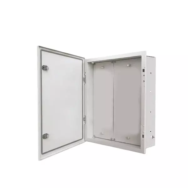 Goldmedal Air Distribution Board 4 Way Double Door White 8 Module (Incomer) + 4+4+4 Module (Outgoing) Metal, 07131