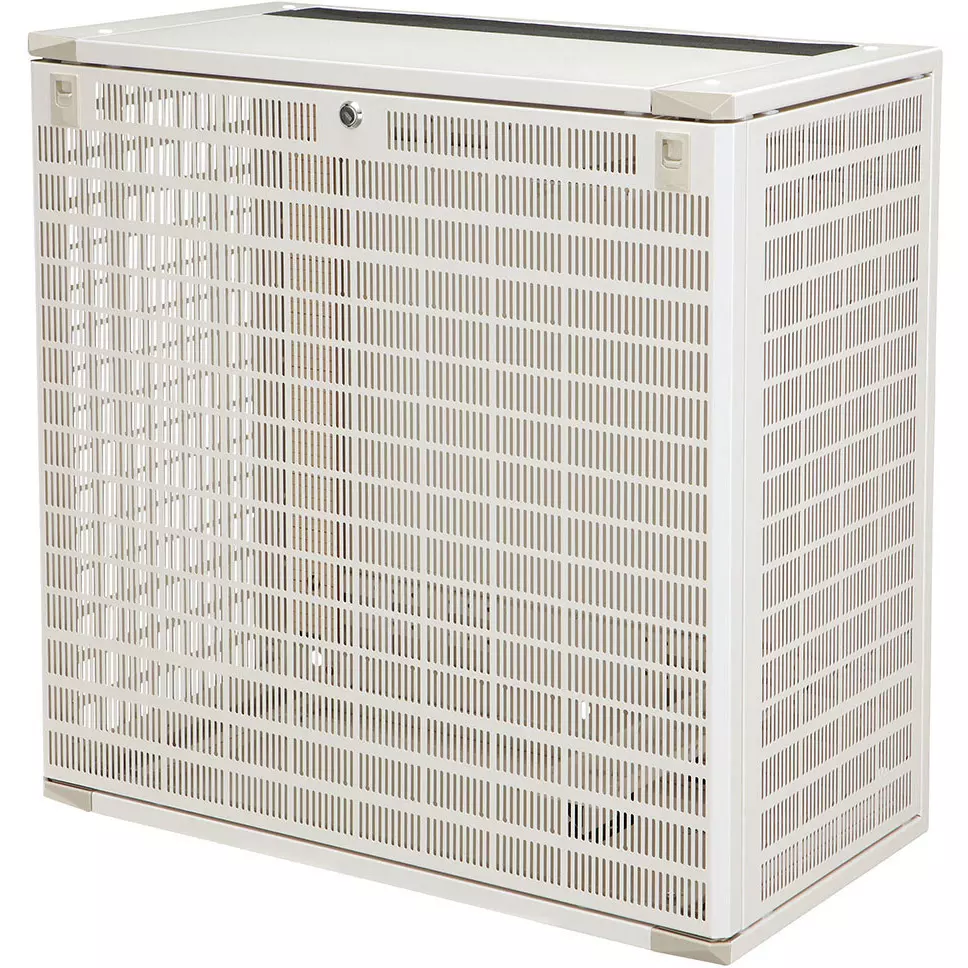 NITTO KOGYO HUB Storage Cabinet Low Formaldehyde Tap M5 Pale White, THD30-6565KS