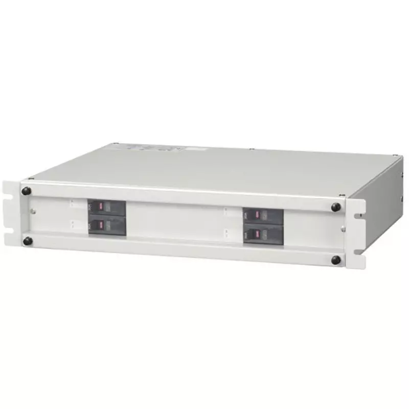 NITTO KOGYO Power Subrack 351x88x482.5 mm, RD86-2E2-T6B4-N131