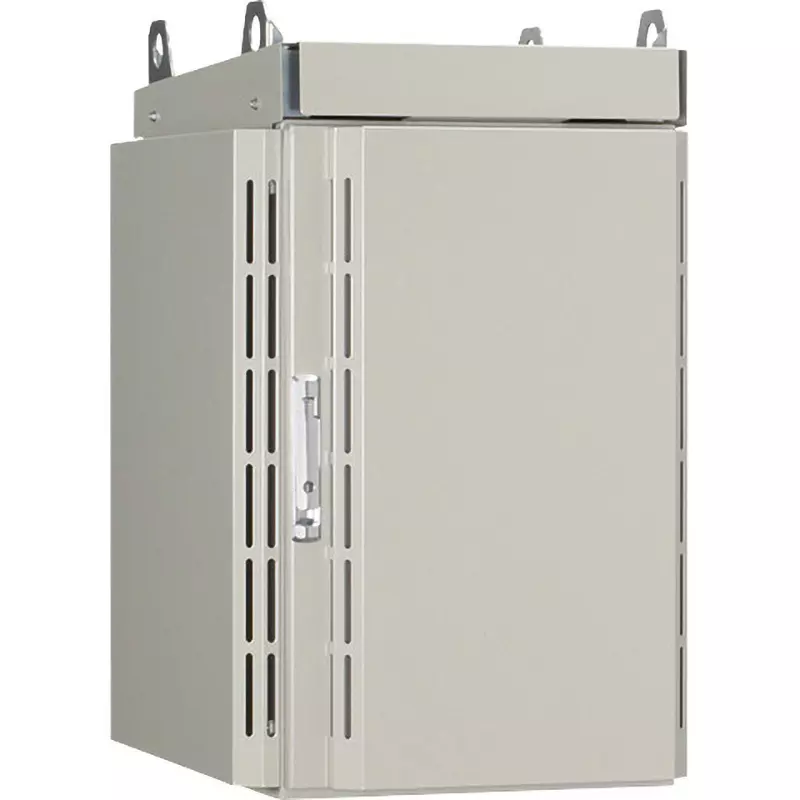 NITTO KOGYO Heat-Resistant Outdoor Communication Cabinetwith Single Door, RCP50-565T-H15N