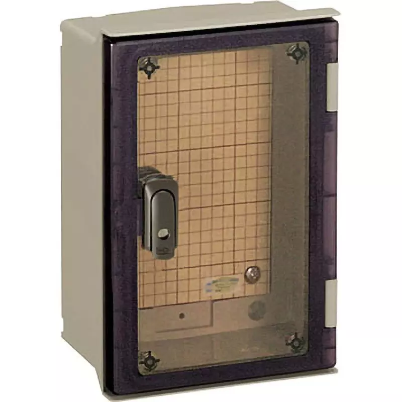 NITTO KOGYO Plastic Box PC + ABS Resin & Polycarbonate Resin 132 mm Effective Depth, PL16-23CA