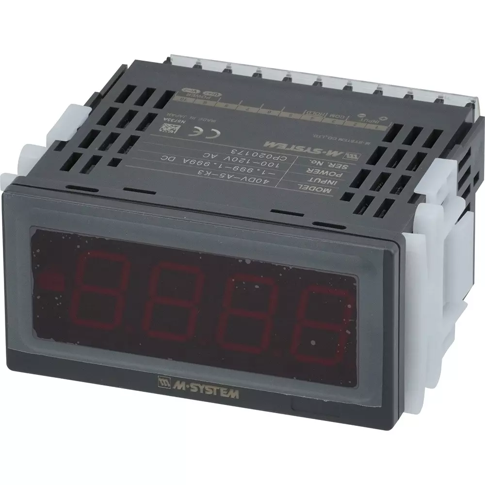 MG Digital Panel Meter 100 to 120 AC V Power Supply Dedicated instruction, with scaling function Specifications, 40DV-A5-K3