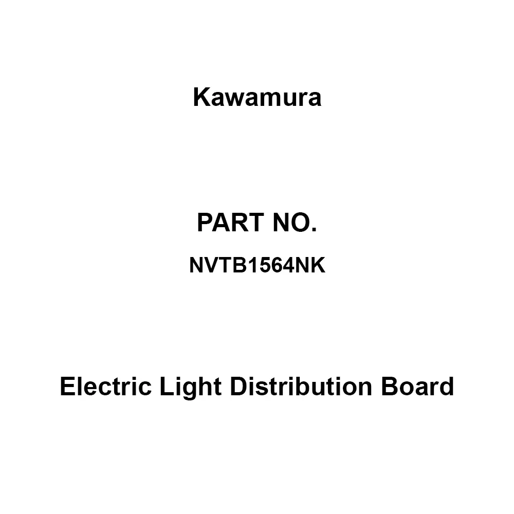 Kawamura Electric Light Distribution Board 64 Branch Circuits 3P 150 Amp Main Capacity, NVTB1564NK