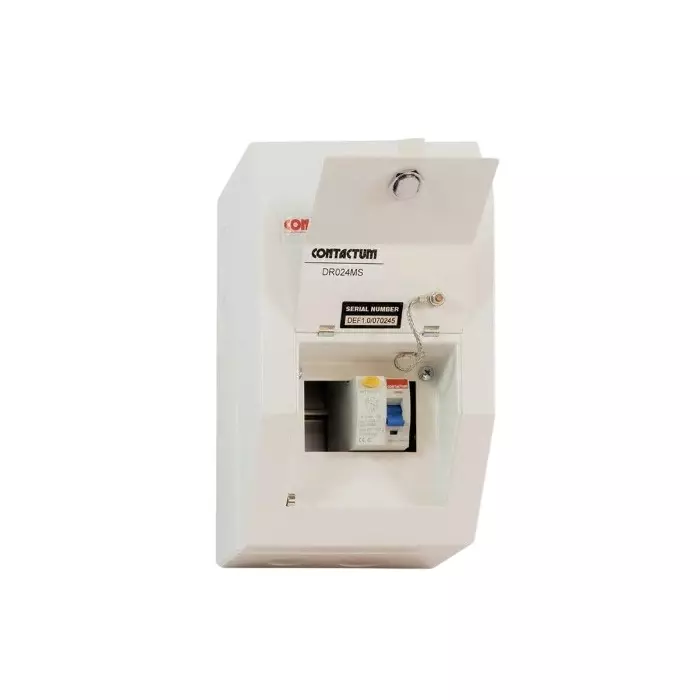 Contactum 2 Way Steel Consumer Unit 63A Defender, DR026MS