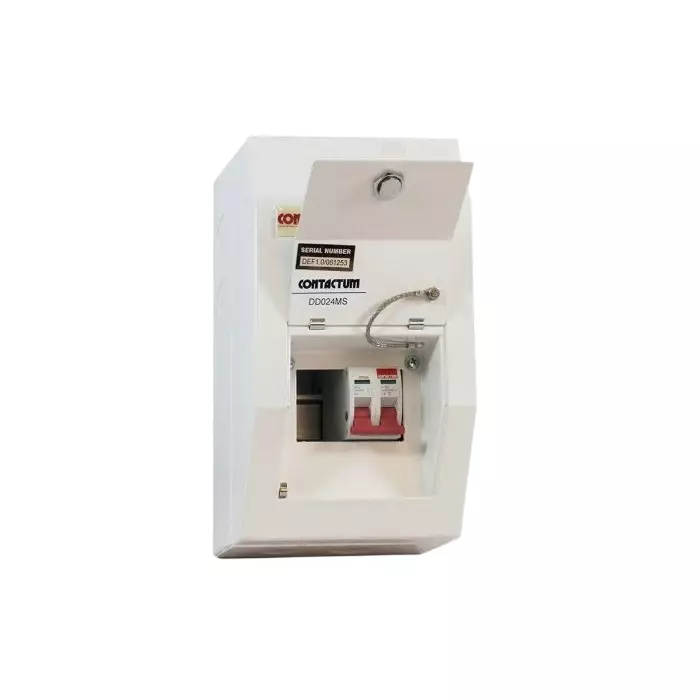 Contactum 2 Way Steel Consumer Unit 63A Defender, DD026MS