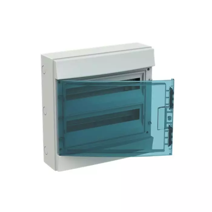 ABB 36 Way Plastic Consumer Unit, 125A, IP65 Mistral65, 1SL1205A0065P18X22