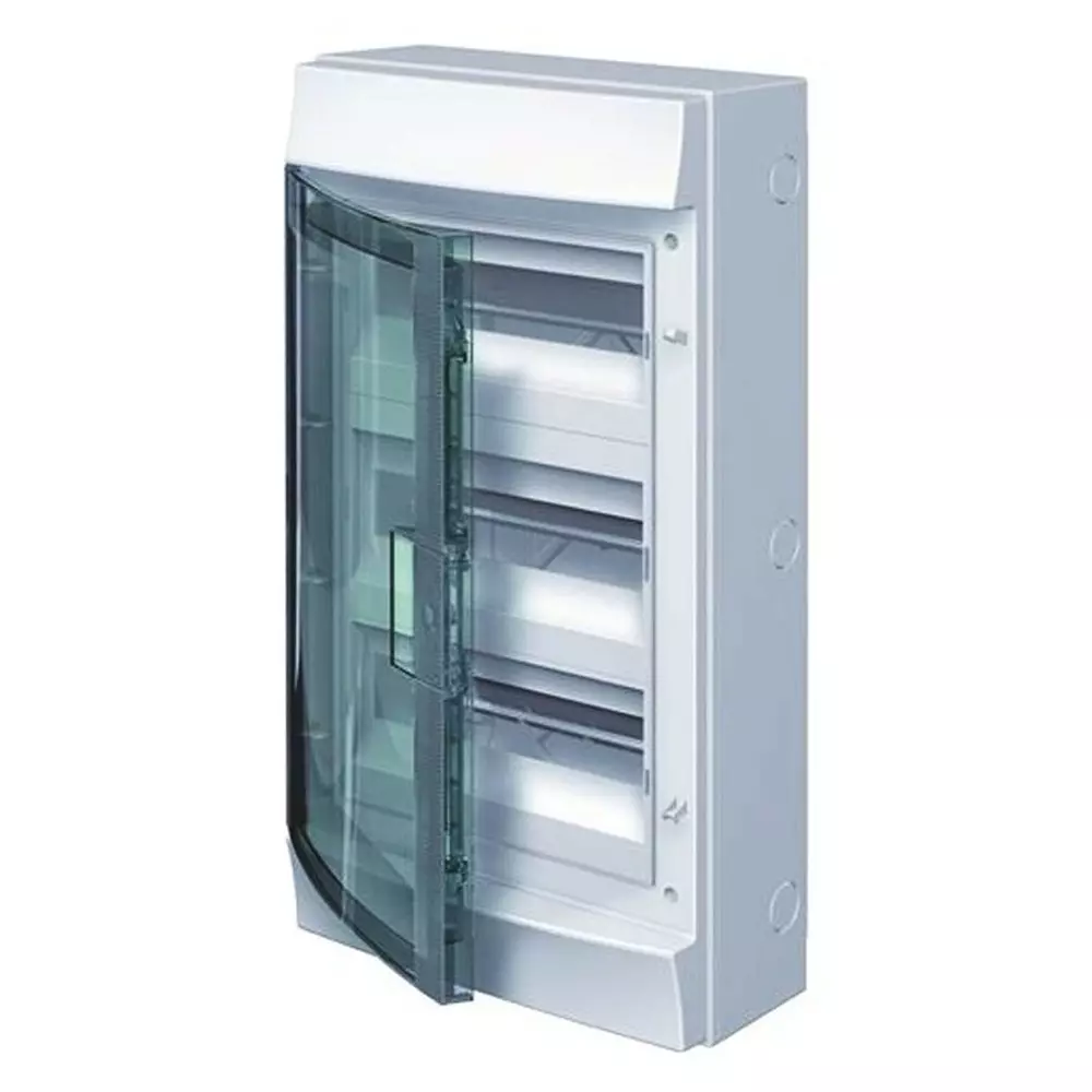 ABB 36 Way Plastic Consumer Unit, 125A, IP65 Mistral65, 1SL1206A0065P12X32
