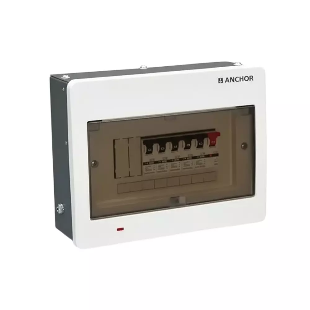 Anchor UNO Ornet Plus Distribution Board White & Grey 12 Way ABS or Metal, 98374