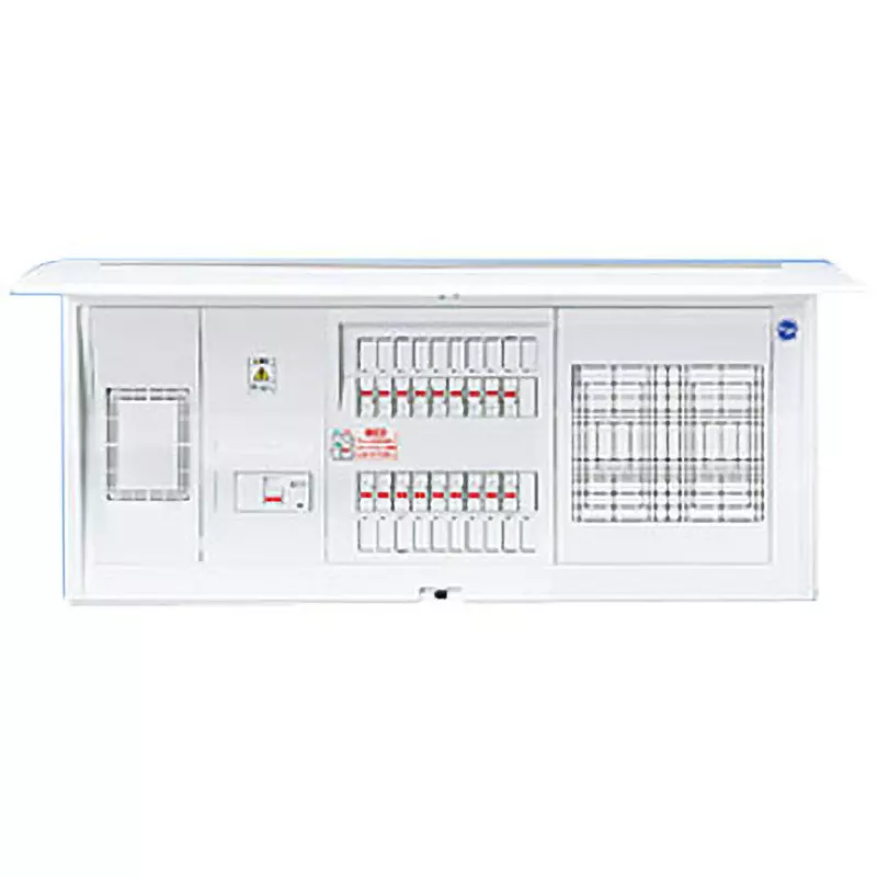 Panasonic Compact Cosmo Panel 75 Amp 12 Terminal Plastic White, BQRD37182