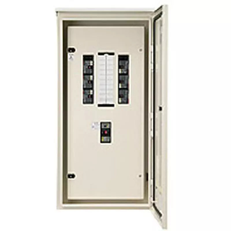 NITTO KOGYO Iseva Standard Power Distribution Board 3-Pole 200 Amp, PNP20-12D-ORJC