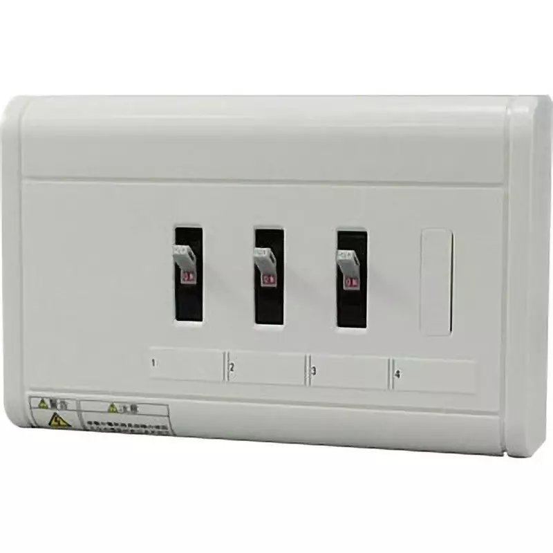 NITTO KOGYO Home Distribution Board 225x145x53 mm White Color (N9.5), HSAT-31