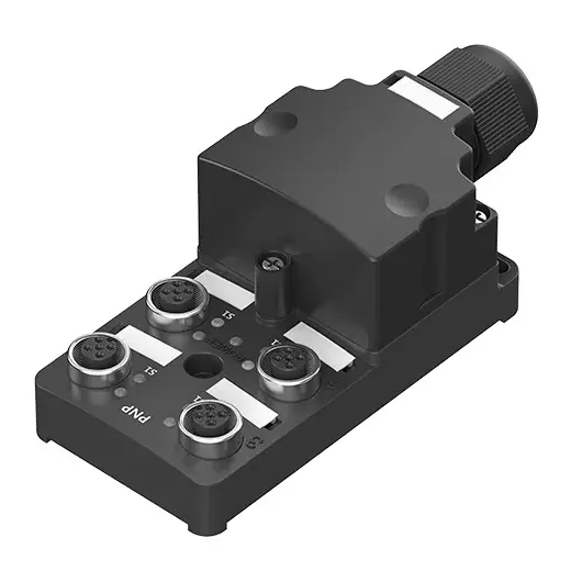 Autonics Sensor Distribution Box 4PORT 1SIGNAL PNP(BLACK), PT4-P3DP5K