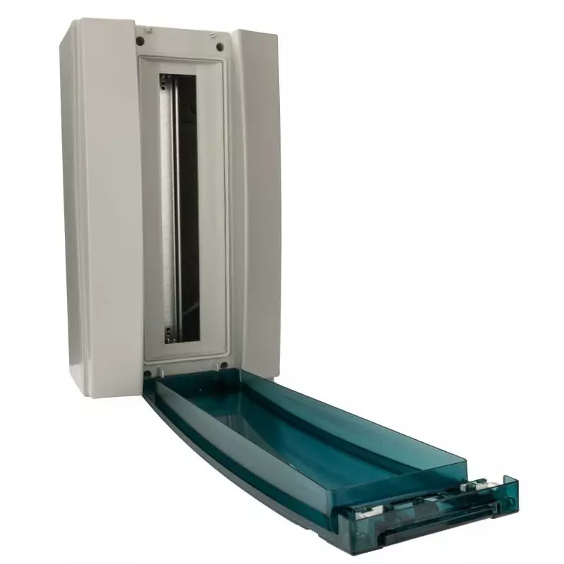 ABB 18 Way Plastic Consumer Unit, 125A, IP65 Mistral65, 1SL1203A0065P18X12
