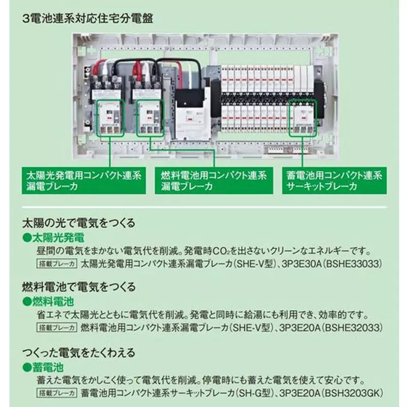 Panasonic Cosmo Panel 50 Amp Main Capacity Plastic White, BQE85303GJD