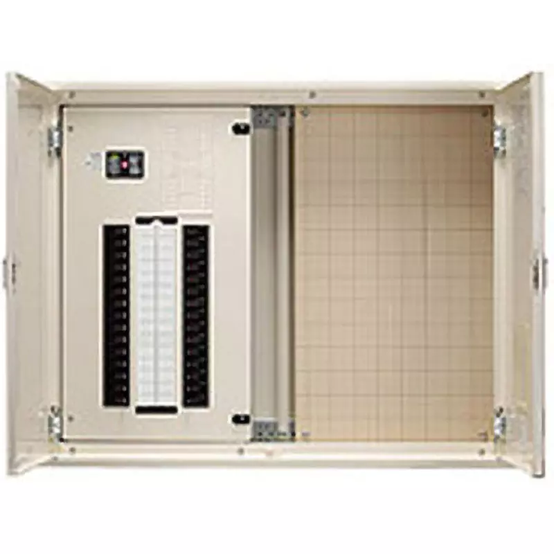 NITTO KOGYO Screw Type Light Distribution Board 3-Pole 60 Amp, ENAP630-SJ