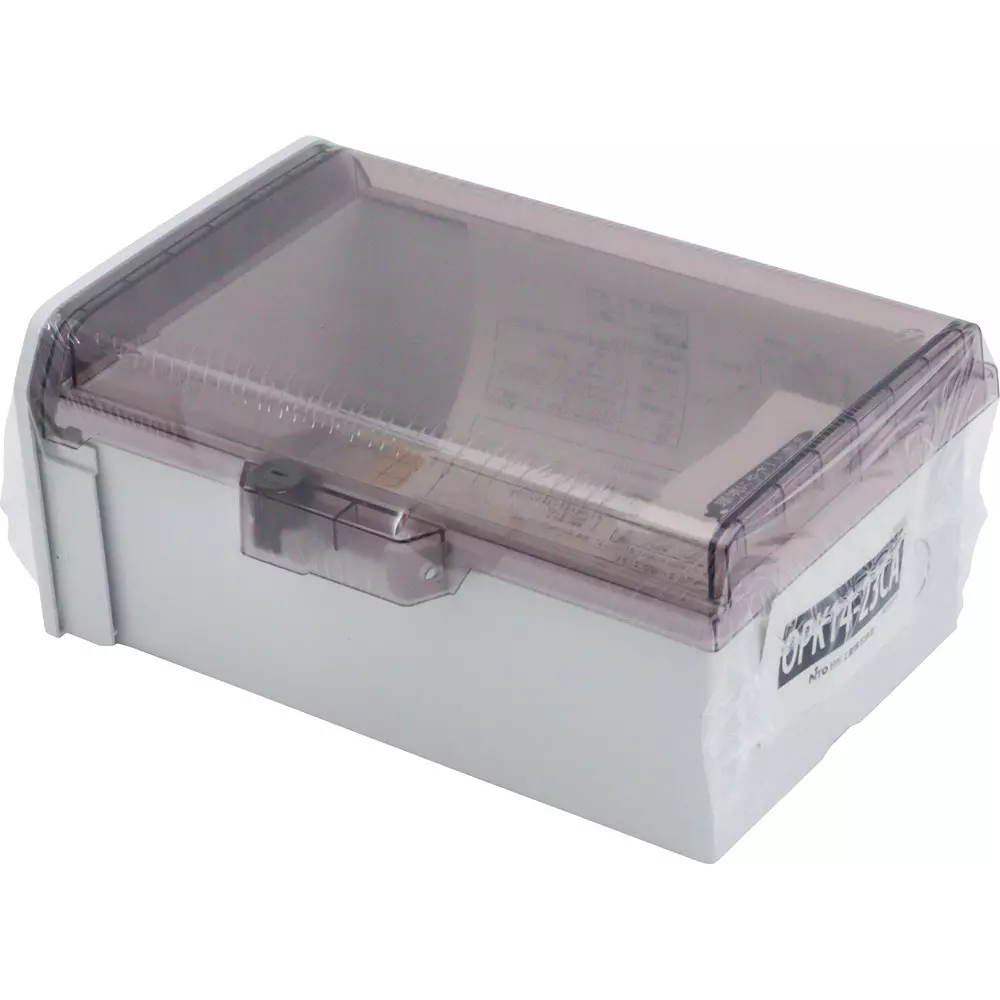 NITTO KOGYO Plastic Box AAS Resin & Acrylic Resin 110 mm Effective Depth, OPK14-23CA