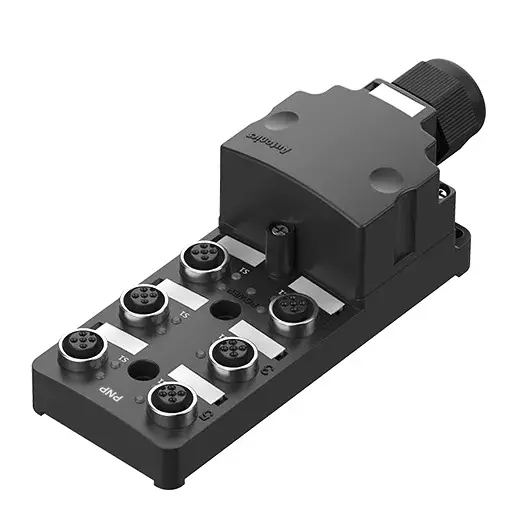 Autonics Sensor Distribution Box 6PORT 1SIGNAL PNP(BLACK), PT6-P3DP5K