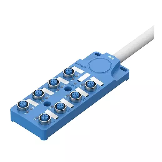 Autonics Sensor Distribution Box 8PORT 1SIGNAL PNP(10M), PT8-3DP5-10