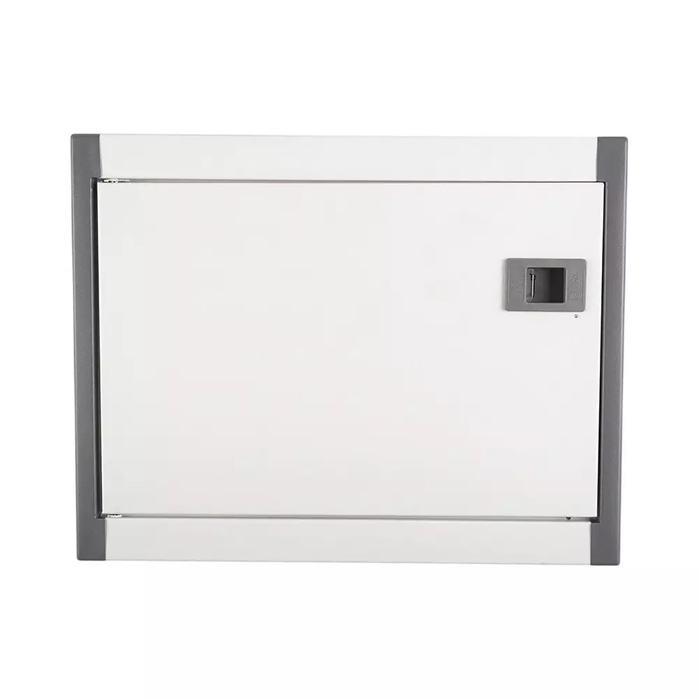 Benlo MCB Distribution Board Double Door Classic Line Single Phase Neutral 6 Way, 70014 (Without MCB)