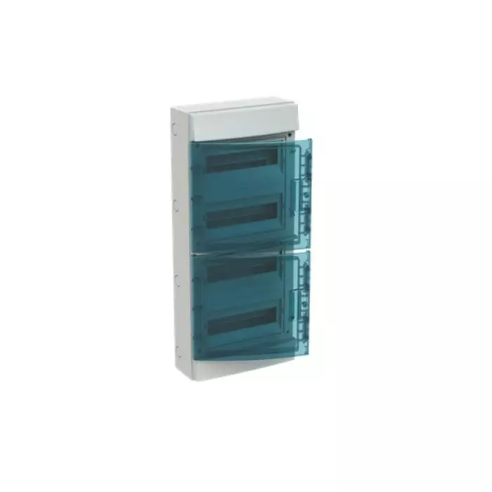 ABB 48 Way Plastic Consumer Unit, 125A, IP65 Mistral65, 1SL1207A0065P12X42