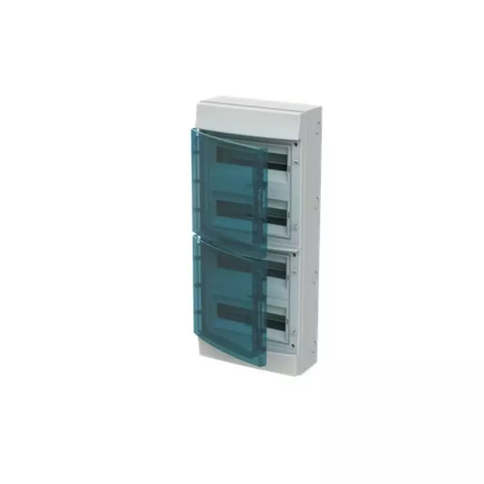 ABB 48 Way Plastic Consumer Unit, 125A, IP65 Mistral65, 1SL1207A0065P12X42