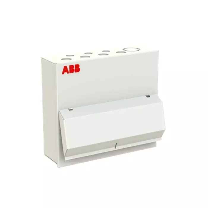 ABB 6 Way Split Load Steel Consumer Unit, IP41, 1SKB106142C2001