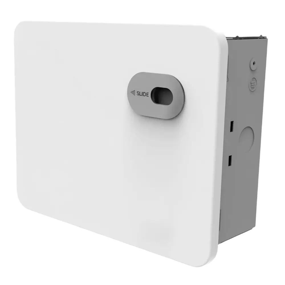 K9 Pro Safe MCB Distribution Board Single Pole + Neutral White, 7024 (Pack of 10)
