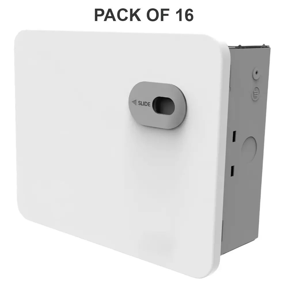 K9 Pro Safe MCB Distribution Board Single Pole + Neutral White, 7026 (Pack of 6)
