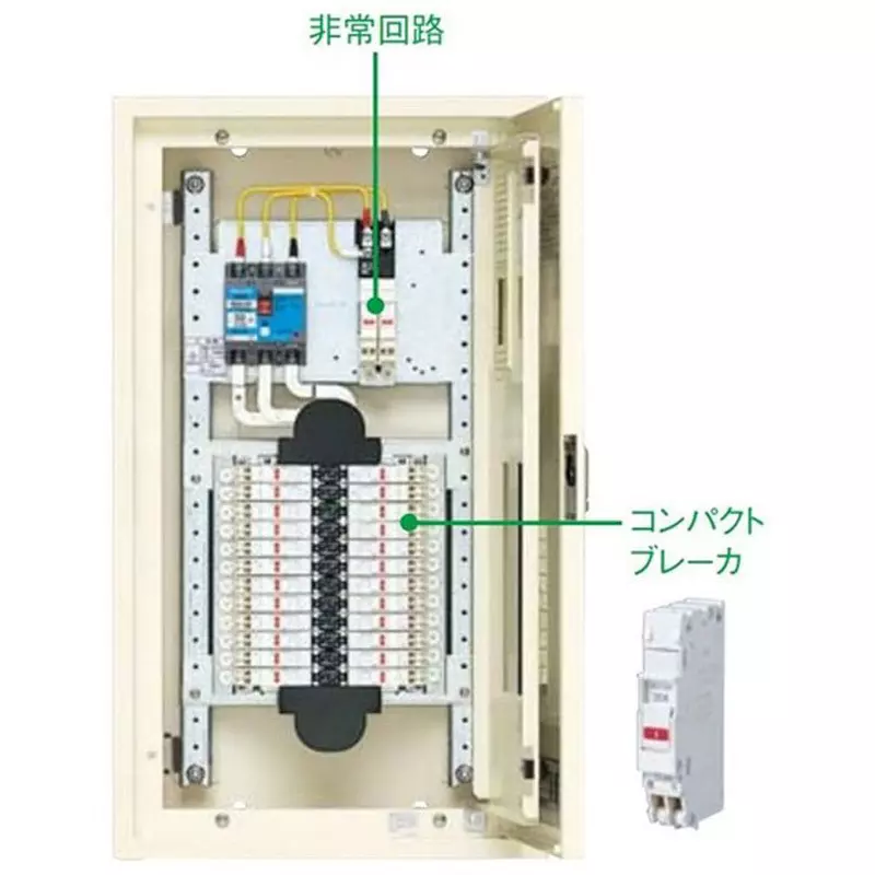 Panasonic Compact Arrow Panel 48 Circuits 100(100 Amp), BNC10485HRH