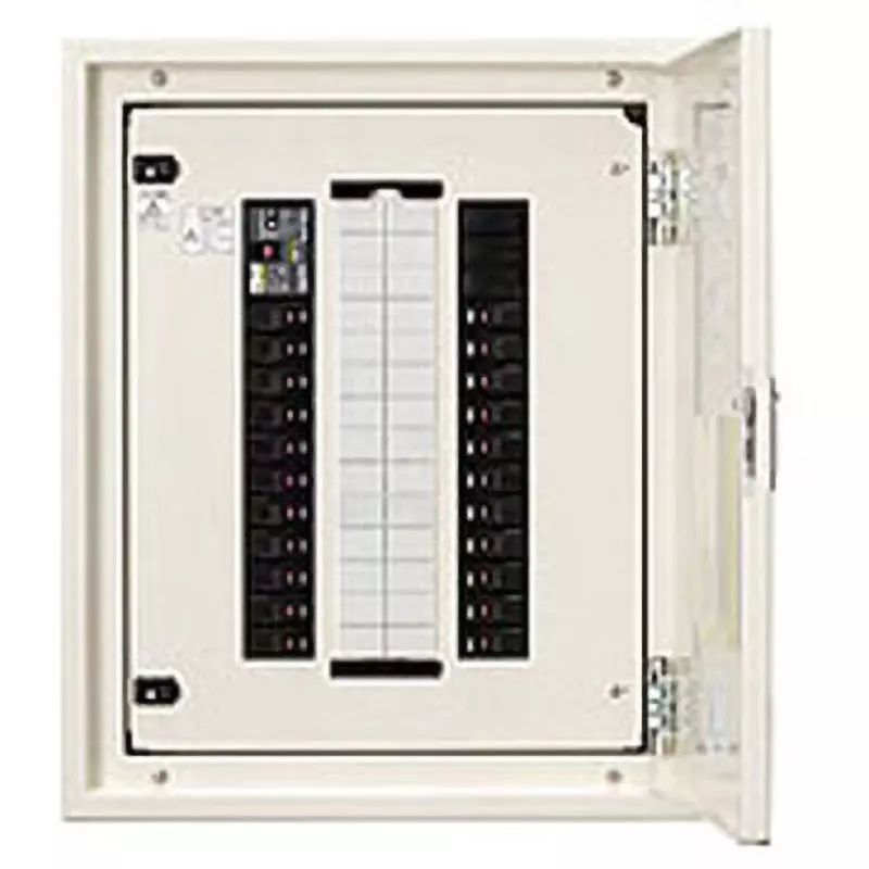 NITTO KOGYO Standard Lighting Distribution Board 3-Pole 60 Amp, CPNL6-12JC