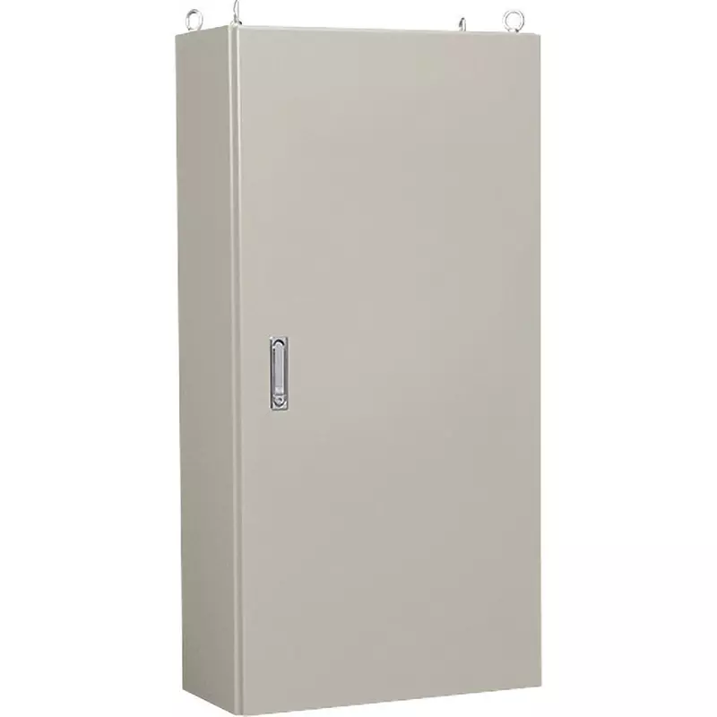 NITTO KOGYO Freestanding Control Panel Cabinet for Indoor Use, E40-816AC-N-F