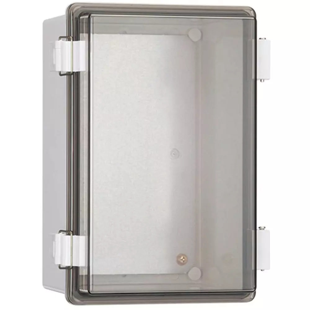 NITTO KOGYO Plastic Box ABS Resin & Acrylic 138 mm Effective Depth, PCH16-43C