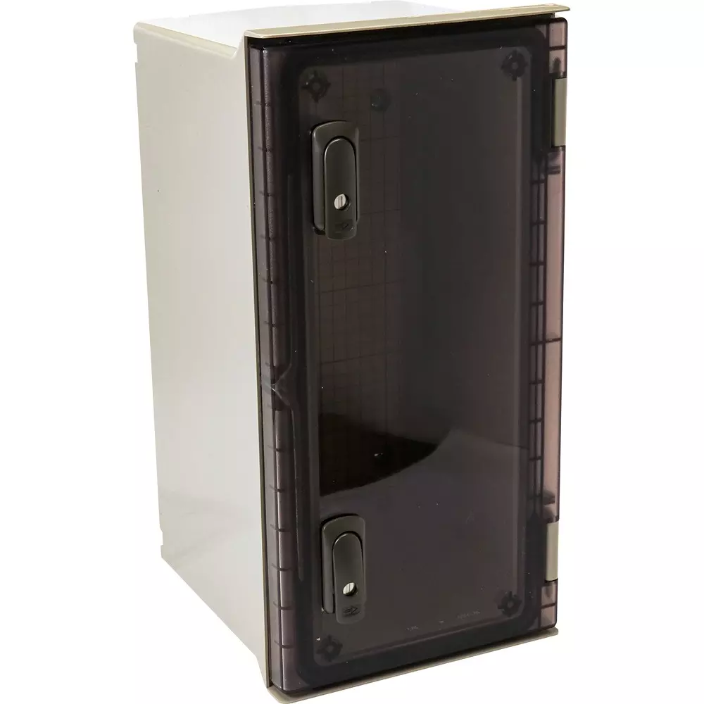 NITTO KOGYO Plastic Box PC + ABS Resin & Polycarbonate Resin 167 mm Effective Depth, PL20-24CA