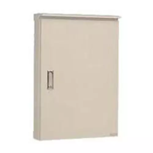 NITTO KOGYO SOR Outdoor Control Panel Cabinet Light beige paint (5Y7 / 1) 176 mm Effective Depth, SOR20-510