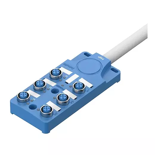 Autonics Sensor Distribution Box 6PORT 1SIGNAL PNP(5M), PT6-3DP5-5