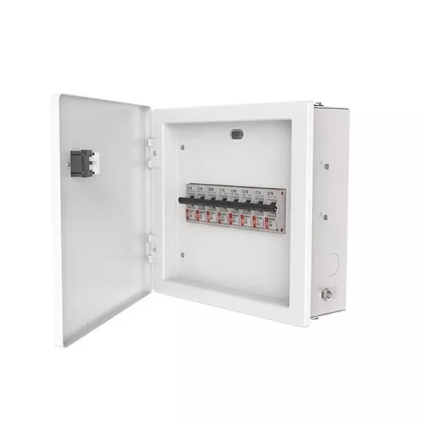 Goldmedal Air Eco Distribution Board 16 Way Double Door White Single Pole + Neutral Metal, 07216