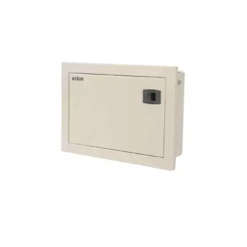 Axiom Classic Plus Series Double Door Distribution Board Single Phase Neutral 16 Way Premium Powder Coated Sheet Steel, AX 1 CP DBDD 16