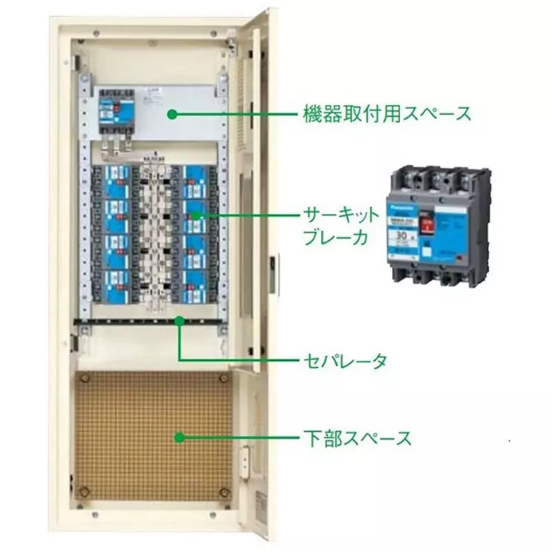 Panasonic Power Distribution Arrow Panel 100/100 AF Amp Main Capacity, BN1016PS3RH
