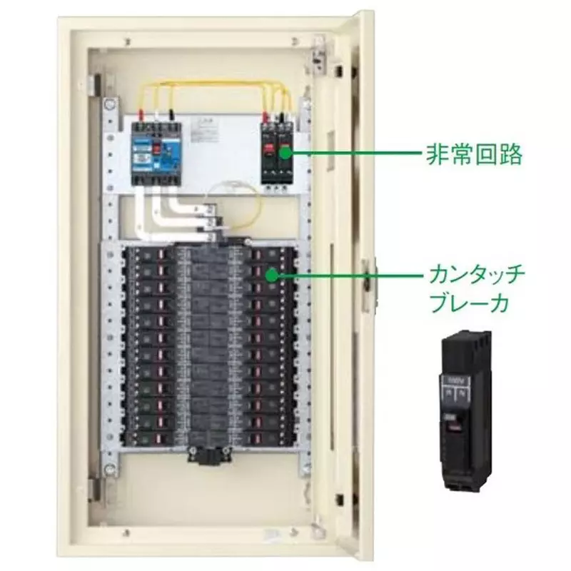 Panasonic Exposure Type Cantatch Arrow Panel 24 Circuit, BN10245HRH