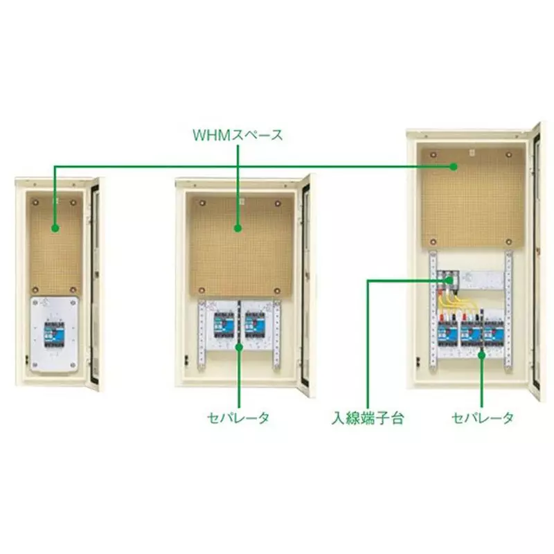 Panasonic Roofed Entrance Switch Arrow Panel Mild White, BP72101010XH