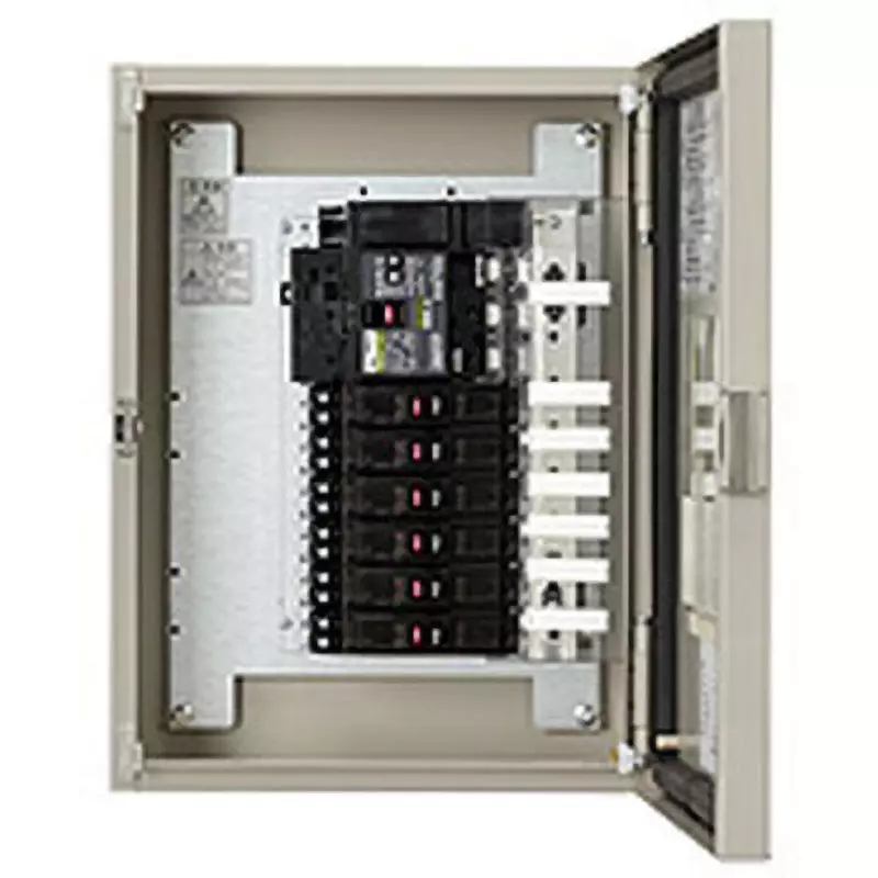 NITTO KOGYO Standard Lighting Distribution Board 3-Pole 60 Amp, CPNL6-06SJ