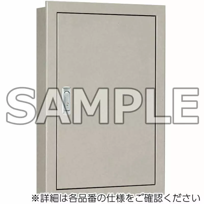 NITTO KOGYO SF Panel Cabinet Recessed Type 554x454 mm Door Dimension, BF12-65C
