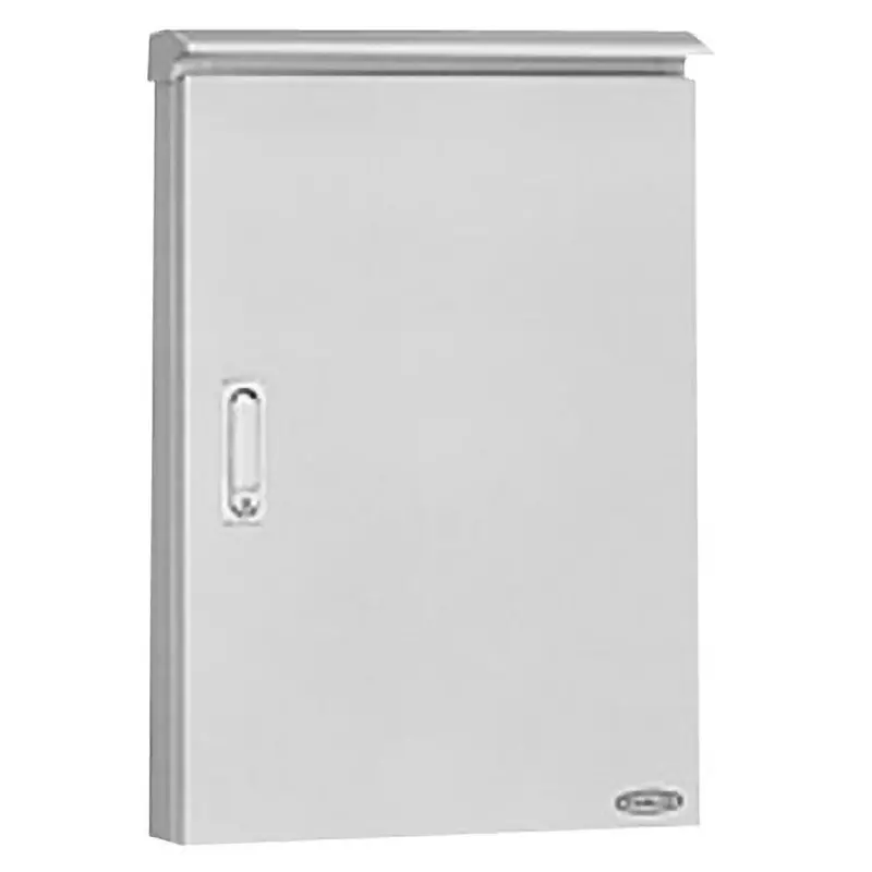 NITTO KOGYO SOR Stainless Steel Outdoor Control Panel Cabinet 420x520 mm Board Dimension, SOR12-56