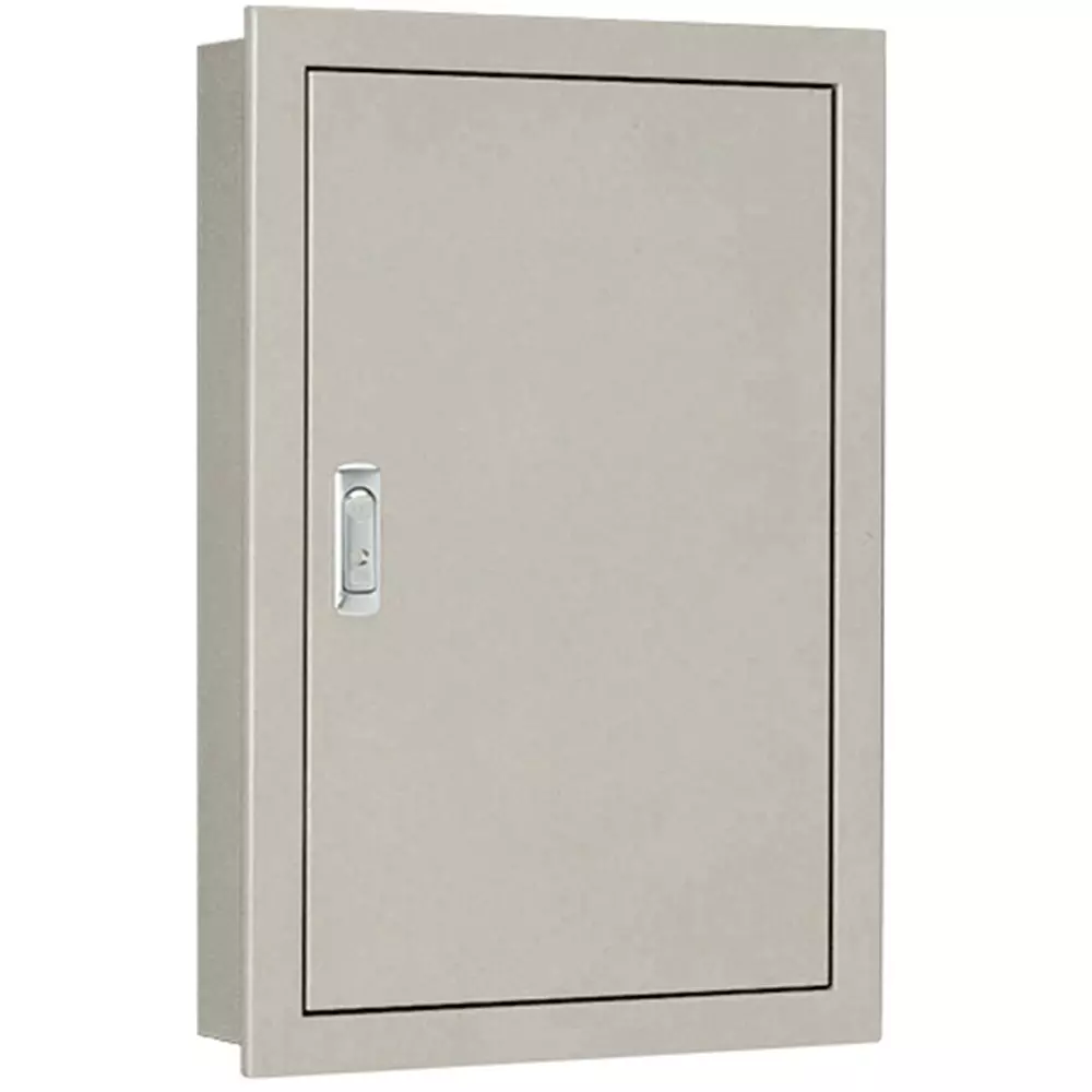 NITTO KOGYO SF Panel Cabinet Recessed Type Iron, SF18-611C