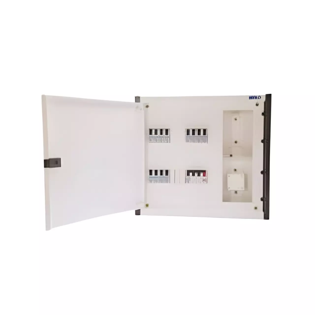 Benlo MCB Distribution Board Three Phase Neutral TV/Telephone DB 8 Way, 70086 (Without MCB)