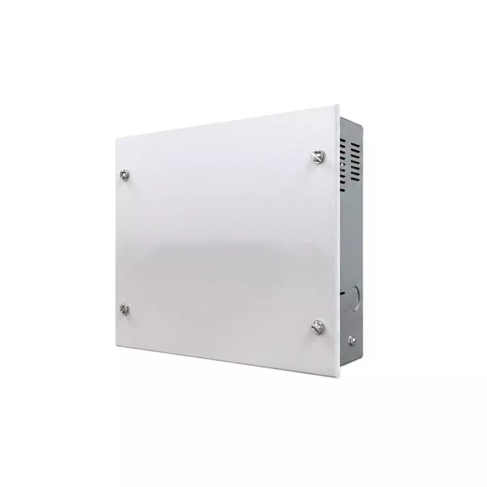 Goldmedal Air Distribution Board 18 Way Single Door White 2 Module (Incomer) + 16 Module (Outgoing) Metal, 07006